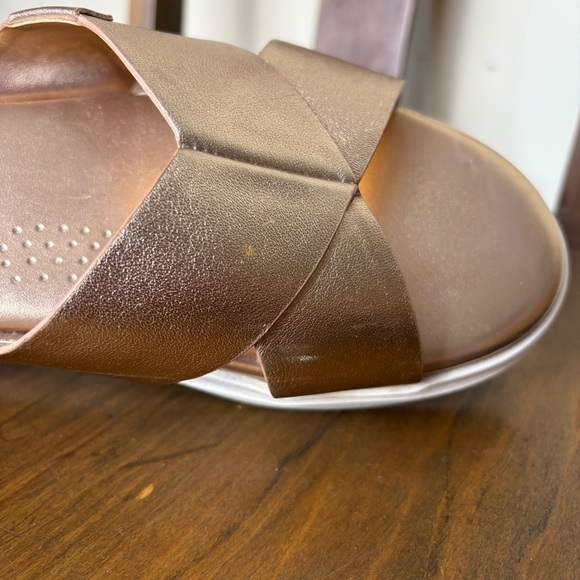 Cole Haan Metallic Rose Gold Sandals - Picture 7 of 11